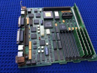 Vintage Macintosh Se/30 Motherboard 820 - 0260 - A With Socketed Processor.
