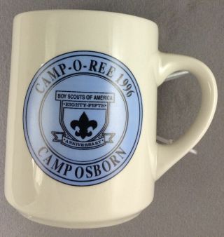 Boy Scout Coffee Mug 1996 Camp - O - Ree Camp Osborn 85th Anniversary [mug - 172]