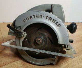 Vintage Porter Cable Model 315 - 1 Heavy Duty Circular Saw 13a
