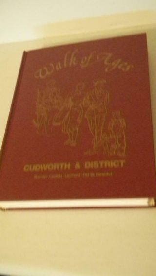 1986 First Edition Walk Of Ages Cudworth & District History Saskatchewan Canada