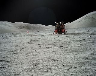 Apollo 17 Lunar Module On Moon Nasa 8x10 Silver Halide Photo Print
