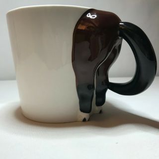 Stefano Laviano Usa Funny Horse Butt Rear Mug Brown With Black Tail As Handle