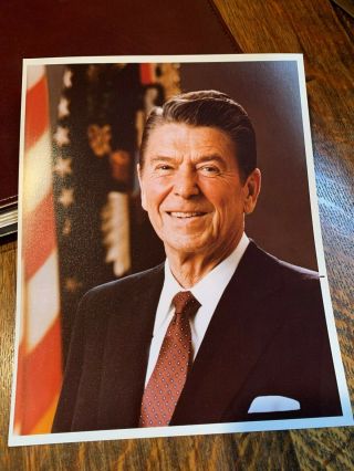 President Ronald Reagan,  8x10 Official White House Photo