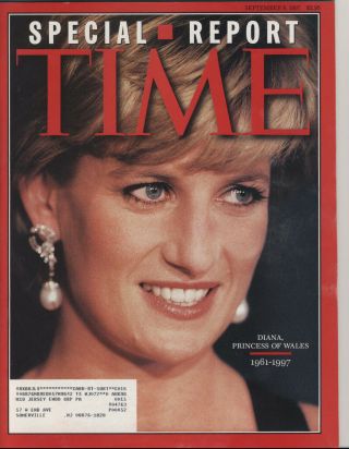 2 Princess Diana Time & People Magazines 1997