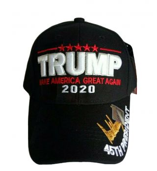 Maga 2020 President Donald Trump Make America Great Again Black Cap