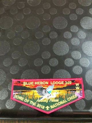 Oa Blue Heron Lodge 349 S? 2018 National Chief Flap