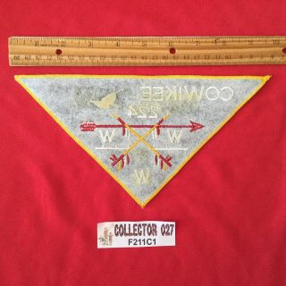 Boy Scout OA Cowikee Lodge 224 QP1 Jacket Patch Order Of The Arrow 2