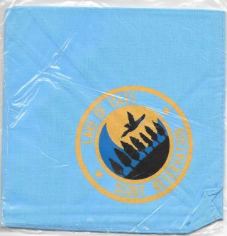 Seven Tree Lake Of Isles Reservation Charter Oak Council Neckerchief Boy Scouts