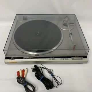 Vintage Technics Quartz Sl - Q300 Direct Drive Automatic Record Player Turntable
