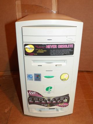 Vintage 1990s Emachines Emonster 550 Pentium Iii Windows 98 Nvidia 3d Gaming Pc