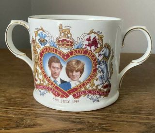 Prince Charles And Princess Diana.  Royal Wedding Celebration Cup