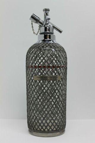1930’s Vintage Sparklets Soda Siphon Seltzer Bottle Czech Made - Minneapolis