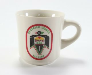 Vintage Chickasaw Council Kamp Kia Kima Boy Scouts Of America Coffee Mug Cup