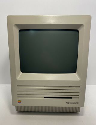 Vintage 1989 Apple Macintosh Se Model M5011 Personal Computer & Repair