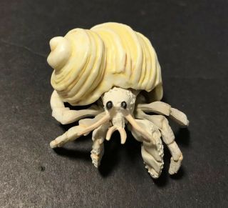 Rare Kaiyodo Epoch White Land Hermit Crab Figure Model A