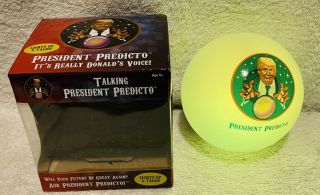 Donald Trump President Predicto Fortune Teller Ball Lights Up And Talks