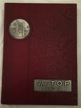 1937 Summit High School Nj Jersey Annual Yearbook