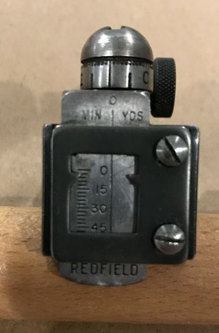 Vintage Redfield Receiver Mounted Target Peep Sight