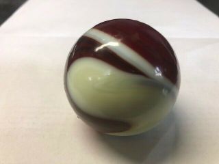 Vintage Marble Glass Swirl Gear Shift Ball Knob 2 " Diameter