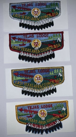 Order Of The Arrow - Tejas Lodge 72 Flaps