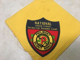 Philmont National Junior Leader Instructor Training Camp Neckerchief