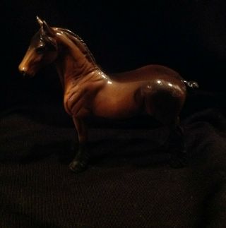 Peter Stone Chips Tsc 4 Seasons " Amber " Clydesdale Drafter Model Horse
