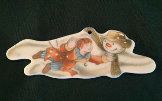Royal Doulton Christmas Ornament “The Snowman” Book Characters by Raymond Briggs 2
