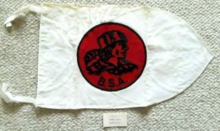 Vtg Frontiersman,  Patrol Flag,  Bsa Boy Scouts Of America Approx 18 X 10 1/2 "