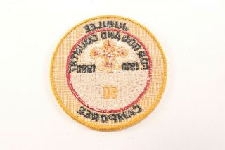1960 National Jamboree Jubilee Camporee Twill T Boy Scout of America BSA Patch 3