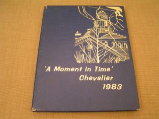 1983 West Holmes Millersburg Ohio Oh.  High School " Chevalier " Yearbook Year Book