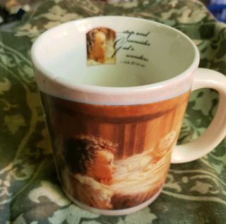 Kathryn Fincher Little Lesson In Faith Amcal For The Gift Of Art Coffee Cup/mug