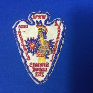 Boy Scout Oa Siwinis Lodge 252 1956 Lodge Pow Wow Patch Laac Los Angeles Ca