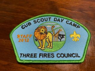 2012 Three Fires Council Cub Day Camp Staff Csp