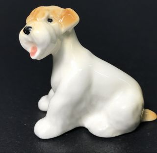 Sealyham Terrier Figurine Dog Porcelain Handmade Cute Souvenir Homedecor
