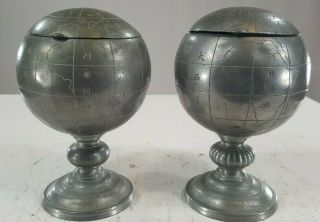 Antique Kut Hing Swatow Personal Tea Service In Matching Globes Rare Collectible