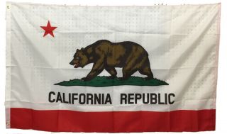 California 3’x5’ Flag / Bandera De California 3’x5 (incluye Regalito Sorpresa)