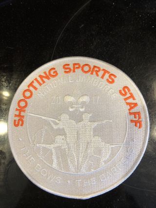 2017 Bsa National Jamboree Shooting Sports Patch (large)