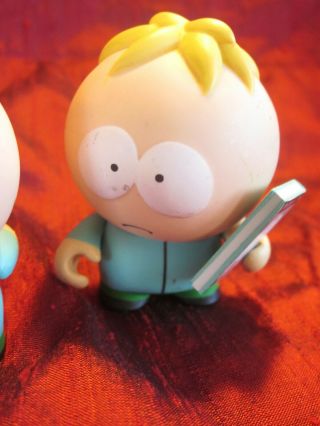 Butters Stoch S Park Minfigure W/book,  The Poop That Took A Pee,  2011 Kidrobot