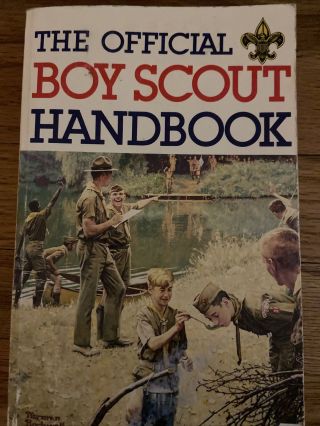 The Official Boy Scout Handbook Bsa Book 1979 With Norman Rockwell Cover