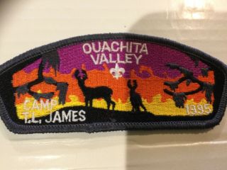 Ouachita Valley Council Csp Sa - 10 1995 Camp T.  L.  James - J