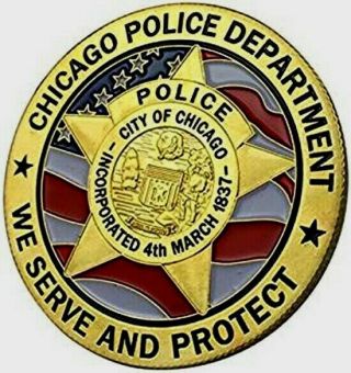 City Of Chicago Police Department Challenge Coin