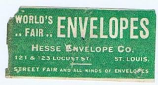 Hesse Envelopes St.  Louis World 