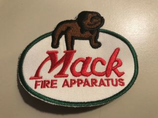 Mack Fire Apparatus Co Fdny Boston Chicago Lafd.  Commemorative Patch