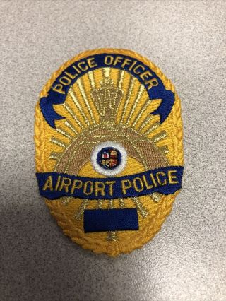 California Police Patch - Los Angeles Airport Police Patch Ca