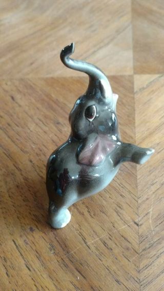 Vintage Hagen Renaker Designers Workshop Baby Elephant Figurine Ceramic Animal