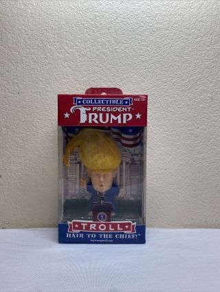 President Donald Trump Collectible Troll Doll - Hair To The Chief