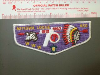 Boy Scout Oa Mitigwa Lodge 450 Flap 6341dd
