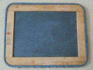 Vintage National School Slate Co Chalk Board / Slatington Pa / " Germ "