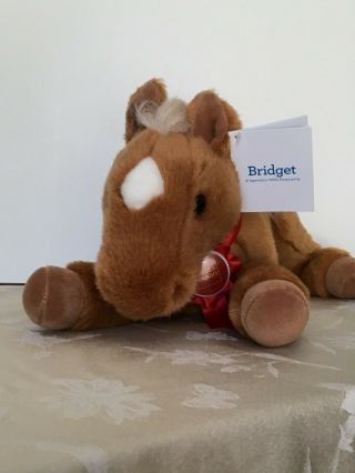 Wells Fargo Limited Edition 2017 Large Bridget Plush Pony Nwt