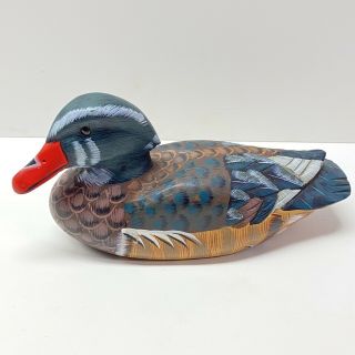 Vintage Wood Duck Mallard 9” Collectible Decoy,  Albert E Price